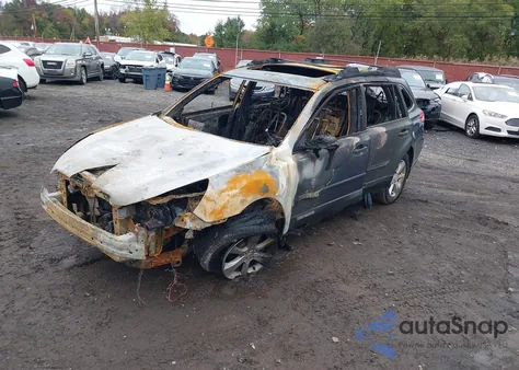 2013 Subaru Outback 2.5I Premium from USA, damaged, VIN 4S4BRBGC6D3267315